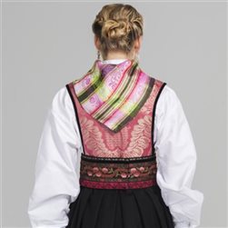 Selestakk rosa, rygg